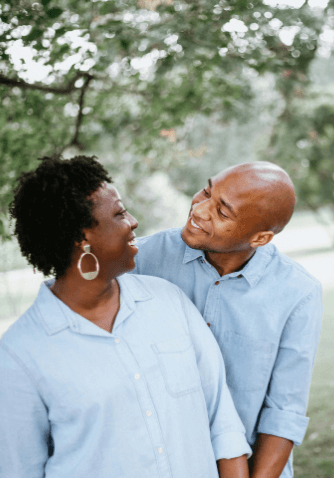 conversation between two women